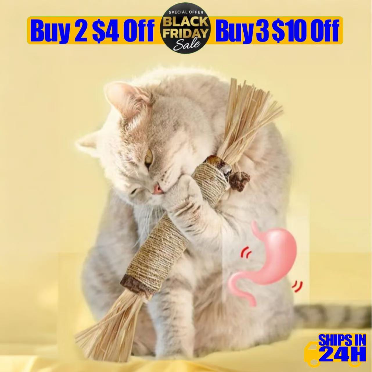 Natural Cat Dental Chew Sticks