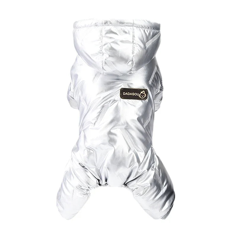 Waterproof Dog Winter Ovrall Clothes Jacket Windproof Outdoor Lightweight Pet Dog Coat Jacket for Small Medium Large Chihuahua