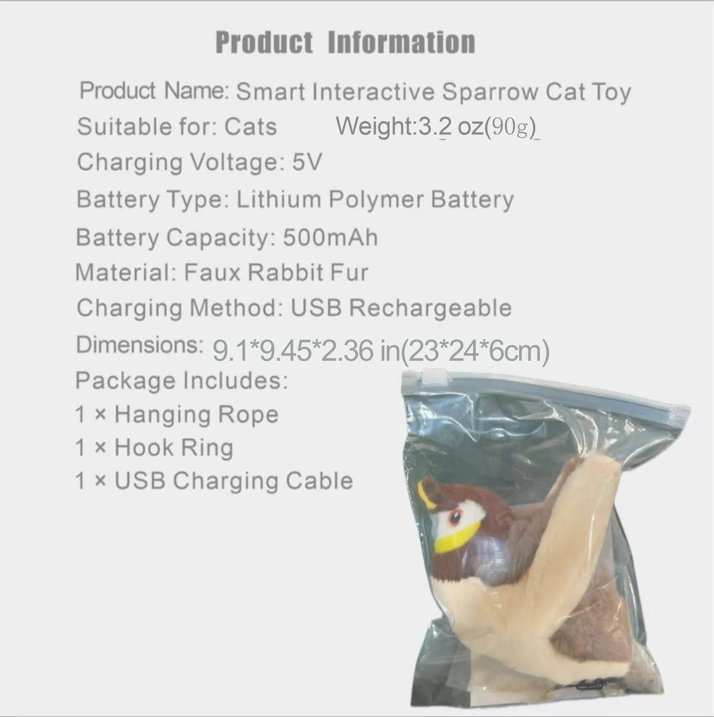 A multi-sensory indoor hunting kit for apartment cats — sound + motion + feather-vibe stimulation,  space-saving and built to last