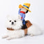 Cowboy Ride-On Pet Costume — Cowboy Shades & Straw Hat Outfit for Dogs & Cats 4 Sizes (S–XL)  Plush Rider Doll Quick-On Velcro  Photo-Ready Halloween / Party LookPhoto-Ready  Halloween Outfit PetCostume TrickOrTreat HalloweenCat PetHalloween HalloweenSale