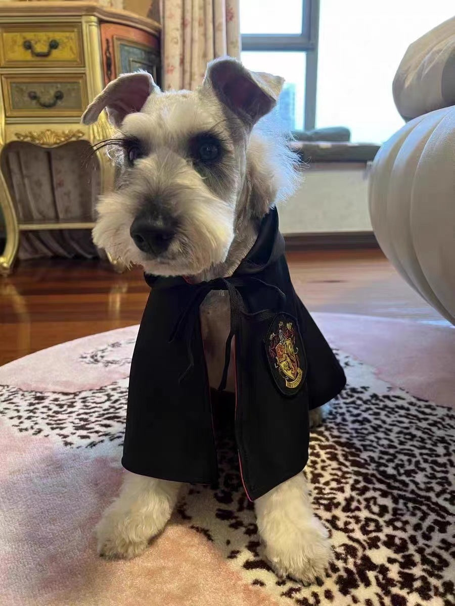 One-Size Hooded Pet Cloak – Cozy Halloween Cape for Dogs & Cats | Cute Pet Costume Outfit | Midnight Pet Cloak，PetCostume，HowloweenChallenge，HalloweenCat，SafeForPets，HalloweenSale