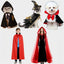 Black Friday Deal: Deluxe 3-Costume Pet Photo Set  — Wizard Cape+Hat, Shadow Cloak+Tie, Vampire Earl Cape+Tie  | Extra Owner Bonus: Free Reversible Red-Black Cape + 3-Layer Hooded Mesh Cape (Limited)