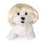 Cute Pet Wigs for Dogs and Cats with Soft Synthetic Hair and Adjustable Elastic Band for Secure Fit During Costume Parties