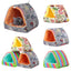 Mini Cage Guinea Nest Small Animal Mice Rat Pet Sleeping Bed Hamster House Warm Soft Mat