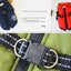 Winter Warm Large Pet Dog Jacket with Harness Waterproof