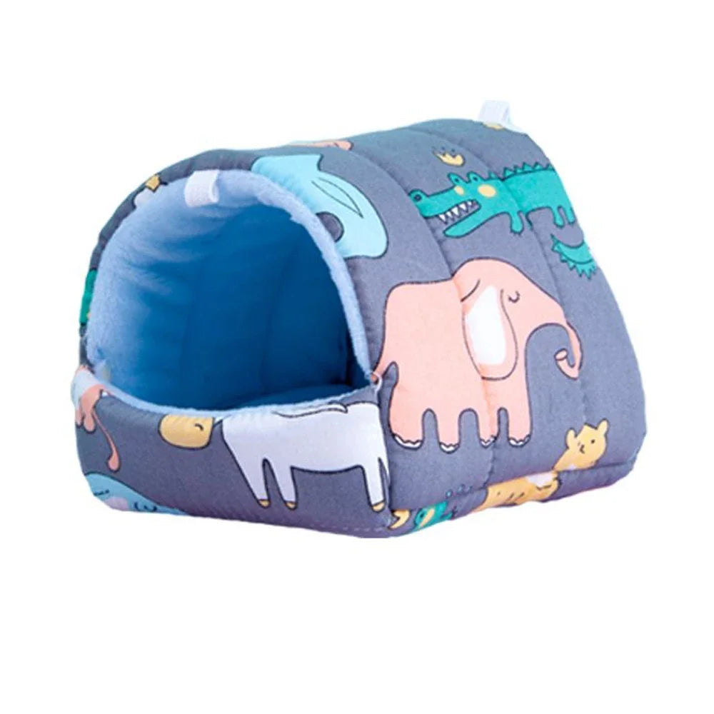 Mini Cage Guinea Nest Small Animal Mice Rat Pet Sleeping Bed Hamster House Warm Soft Mat