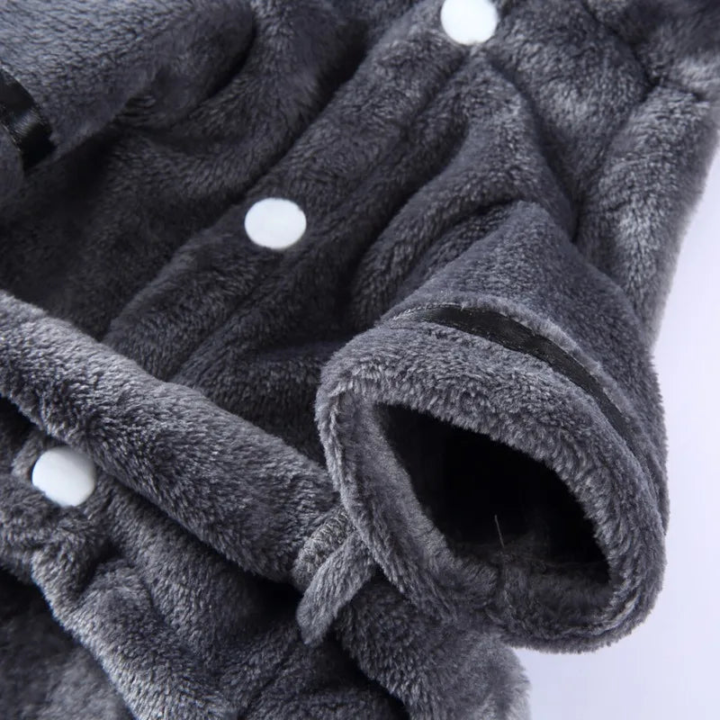 Pet Dog Bathrobe with Hooded Dog Pajamas Sleeping Clothes Soft Pet Bath Drying Towel Clothes For Puppy Dogs Cats Coat Pet Supply
