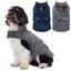 Winter Warm Plush Jackets for Pet Dogs Thickness Double Pockets Fashion Pet Dog Coats Puppy Clothes for Small Medium Large Dogs