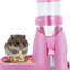 3 in 1 Hamster Hanging Water Bottle 80ml Pet Auto Dispenser with Base for Dwarf Hamster Mouse Rat Hedgehog