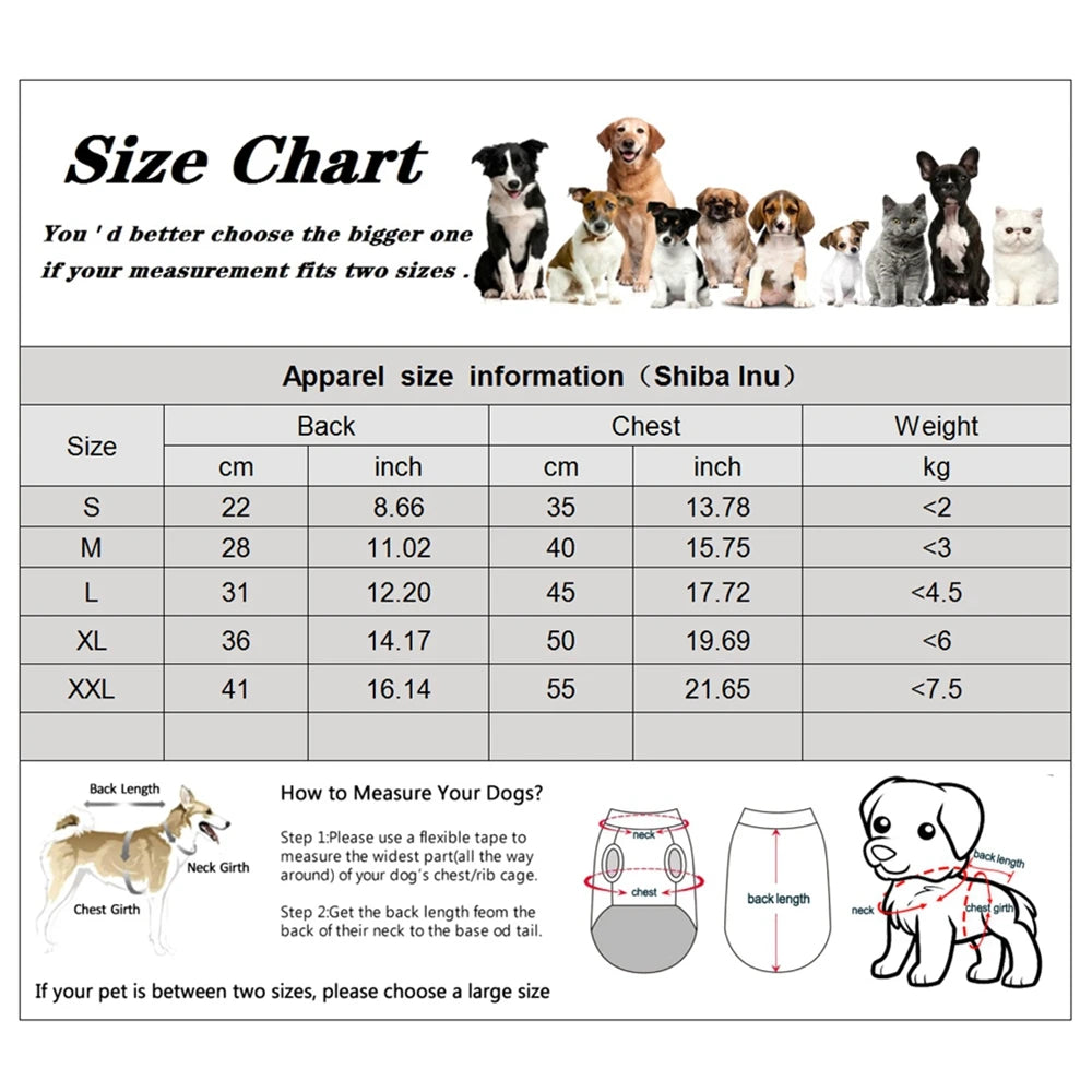 Pet Dog  Thickness Hooded Driver Style Four Legs Cotton Winter Coat