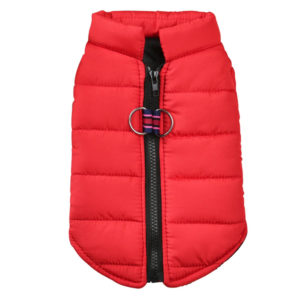Winter Dog Jacket Vest Warm Pet Clothes