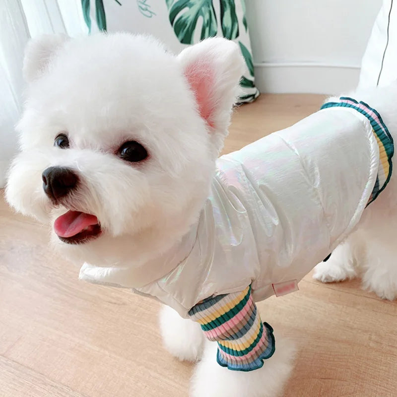 Winter Pet Clothes For Small Dogs Waterproof Puppy Dog Jacket Vest Coat Clothing Warm Chihuahua French Bulldog Outfit Apparel