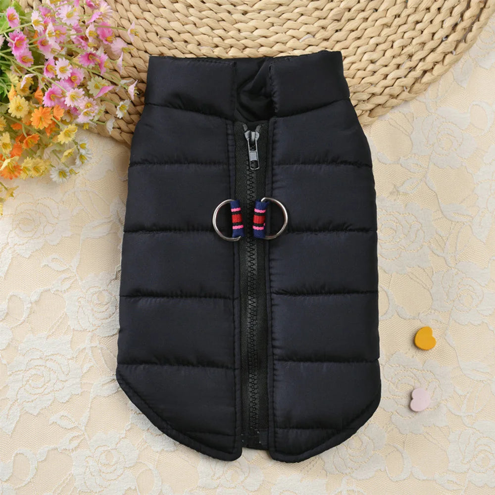 Winter Dog Jacket Vest Warm Pet Clothes
