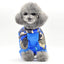 Fullbody Small Dog Coat Warm Fleece Puppy Jacket Dog Winter 4-Leg Puffer Coat Reflective Turtleneck Dog Snow Jacket Snowsuit
