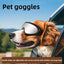 Pet Adjustable Dog Goggles Sunglasses Anti-UV Sun Glasses Eye Wear Protection Black Widely Used Dog Sunglasses Pet Dog Supplies