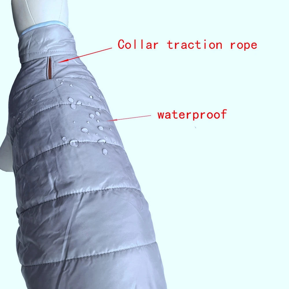 Double-sided Thicken Winter Dog Clothes Waterproof Comfortable Warm Pet Dog Jacket for Small Medium Dogs Vest Costumes