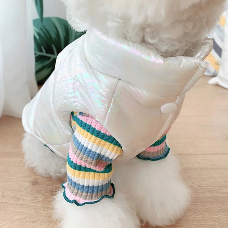 Winter Pet Clothes For Small Dogs Waterproof Puppy Dog Jacket Vest Coat Clothing Warm Chihuahua French Bulldog Outfit Apparel