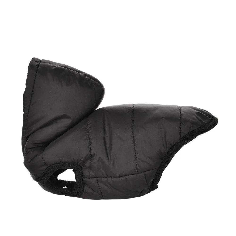 Dog Hooded Winter Jacket Soft Warm Fleece Velvet Puppy Vest Coat  Pet Dog Hat Clothes Cold Proof Winter Padded Yorkies Costume