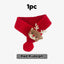 Christmas Dog Scarf