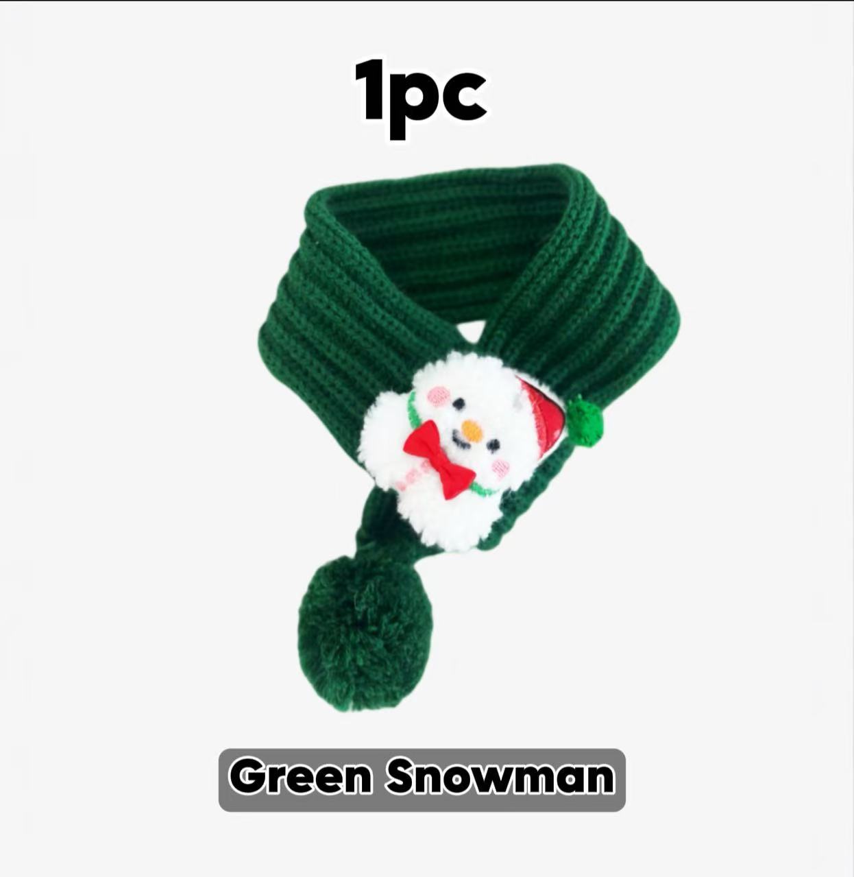 Christmas Dog Scarf