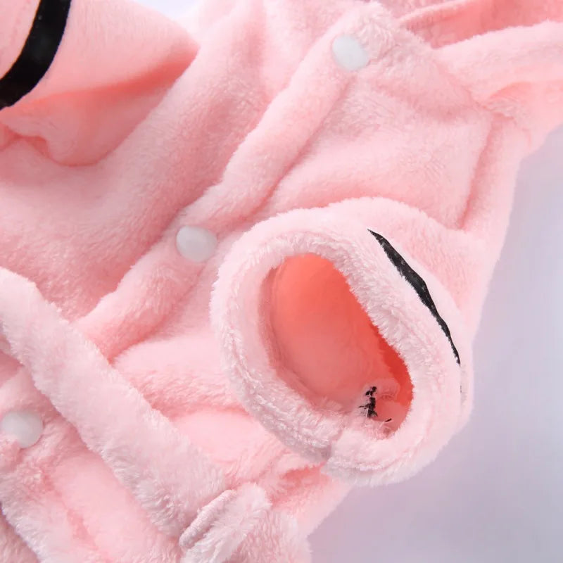 Pet Dog Bathrobe with Hooded Dog Pajamas Sleeping Clothes Soft Pet Bath Drying Towel Clothes For Puppy Dogs Cats Coat Pet Supply