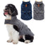 Winter Warm Plush Jackets for Pet Dogs Thickness Double Pockets Fashion Pet Dog Coats Puppy Clothes for Small Medium Large Dogs