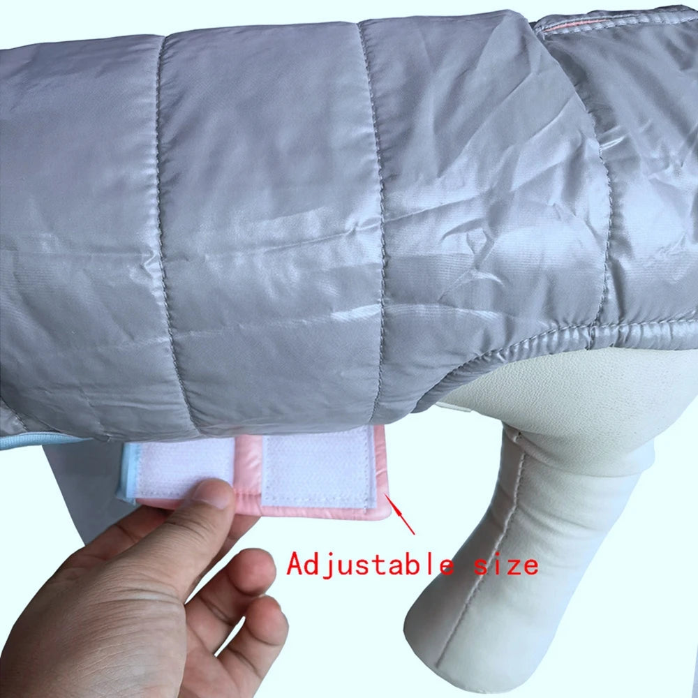 Double-sided Thicken Winter Dog Clothes Waterproof Comfortable Warm Pet Dog Jacket for Small Medium Dogs Vest Costumes