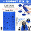 Dog Towel Absorbent Pet Bath Product Fiber Quick-drying Bath Towel Car Wiping Cloth Pet Supplies