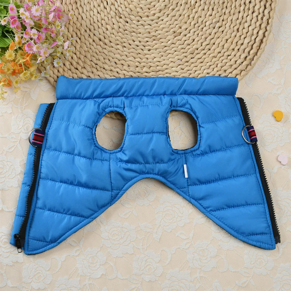 Winter Dog Jacket Vest Warm Pet Clothes