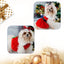 Christmas Coat Dog Clothes Dog Dress Xmas Dress Red Skirt Pets Cat Warm Dress Bow Skirt Comfortable Pet Supplies Dog Costume