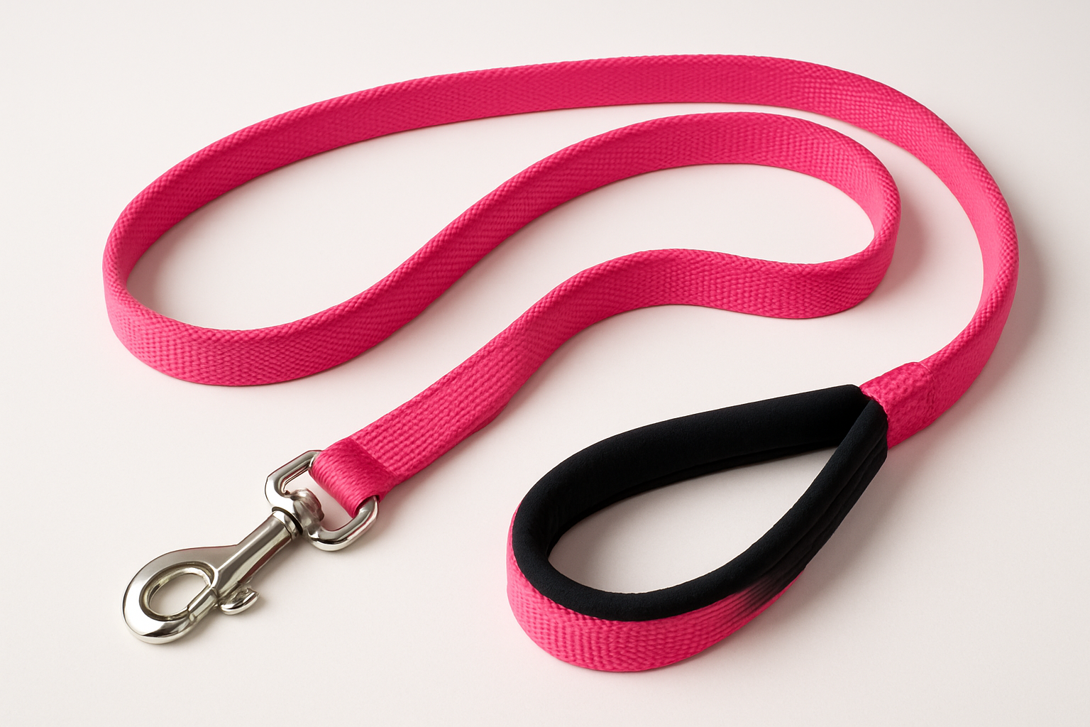 Dog pink leash 