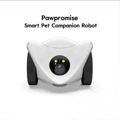 Pawpromise Smart Pet Companion Robot | Mobile Interactive Treat-Feeding Camera |  Two-Way Audio + Dual Lens Night Vision | Capture & Share Pet Moments | Premium Christmas Gift