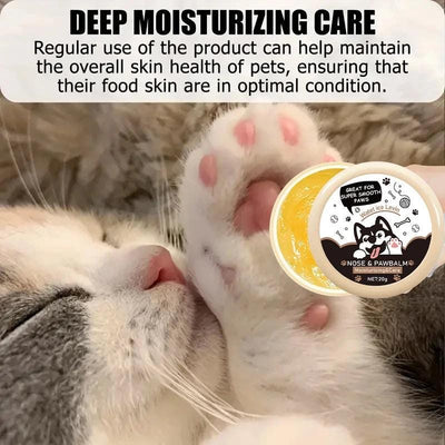 Dog Nose and Paw Balm Dog Paw Cream Cats Dogs Paw Protector Cream Pet Feet Moisturizer Pet Crack Feet Repair Pet Accessories