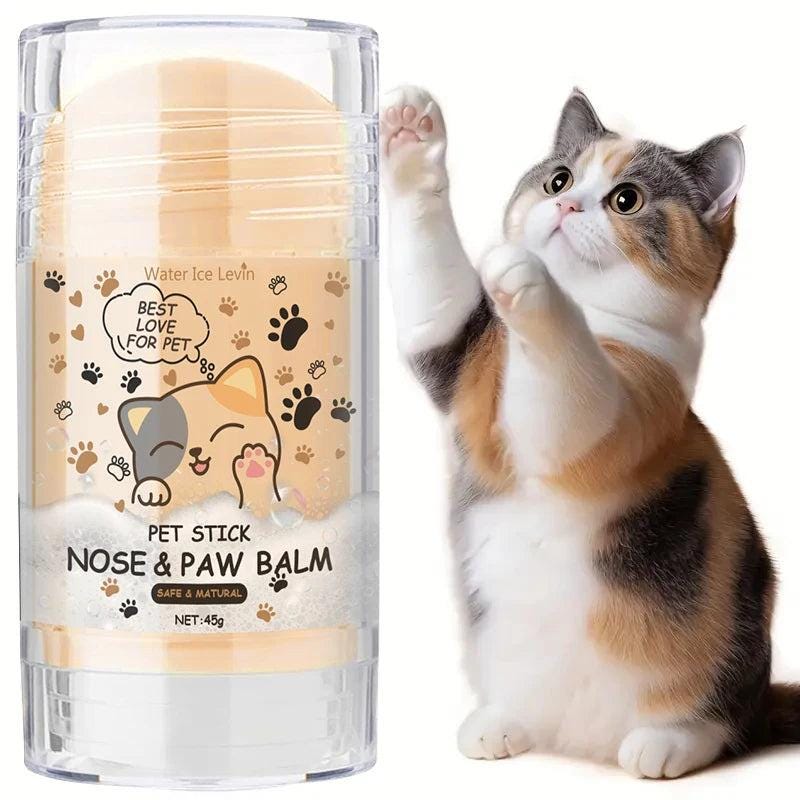 Dog Nose and Paw Balm Dog Paw Cream Cats Dogs Paw Protector Cream Pet Feet Moisturizer Pet Crack Feet Repair Pet Accessories
